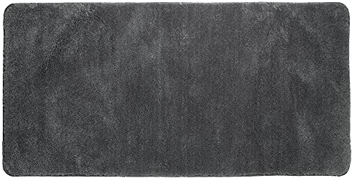 Sealskin Angora Badematte 70x140 cm Polyester Dunkelgrau