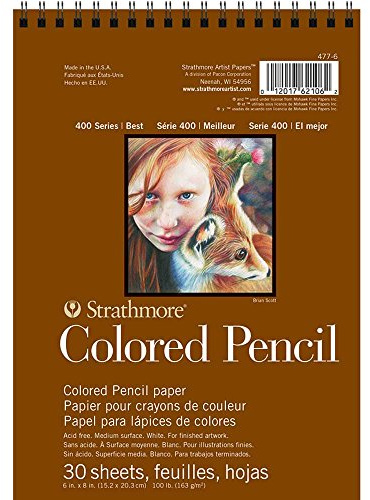 Strathmore 400 Colored Pencil Pad 6X8
