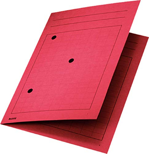 Leitz 3998-00-25 Aktendeckel und Aktenhüllen Umlaufmappe A4 rot