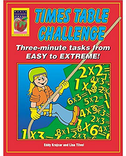 Didax Educational Resources Times Table Challenge Drill Activity