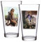 Star Wars Epviii: The Last Jedi: Pint Glass, Gold, 9 x 9 x 14.5 cm, Set of 2