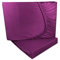 Doppelpack Microfaser Spannbetttuch/Spannbettlaken Aubergine/Lila 90x200-100x200 cm - Rundumgummi (aubergine, 90-100x200 cm)