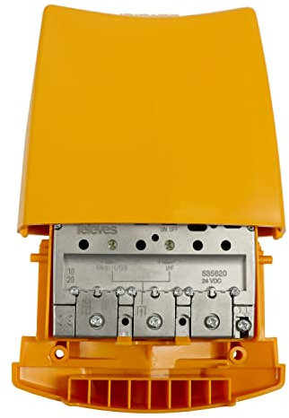 Amplificador de mástil de Alta Ganancia 36dB (LTE700, 2o Dividendo Digital)