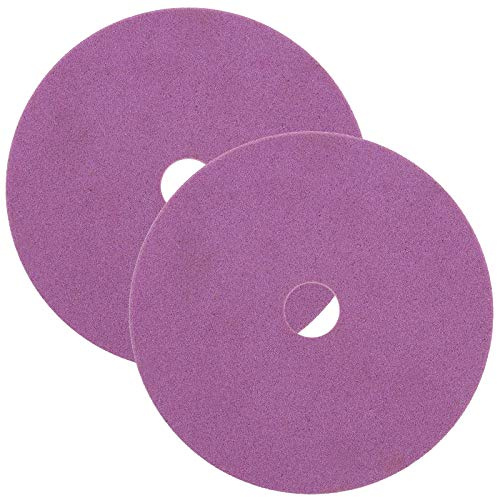 OTOTEC 2Pcs Corundum Grinding Disc Wheel 100mmx10mmx 3.2mm Chainsaw Sharpening Blade Chain Saw Sharpener High Efficiency