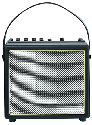 Amplificador Portátil De Guitarra Acústica De 30W, Amplificador De Guitarra Eléctrica, 5 Efectos De Entrada De Guitarra, Micrófono Con Efecto Reverb, Entradas Bluetooth/aux In, Grabación Interna Tipo-