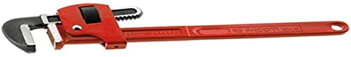 FACOM - Clé à Tube Modèle Stillson Acier - 131A.10 - Capacité 0-102mm - Outil Robuste Denture Traitée 55 HRc - Fiabilité des Filets et de la Molette - Utilisation Précise - Prise en Main Ergonomique
