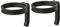 ZYTC 20Oz Tumbler Handle for Yeti,Ozark Trail,Rtic,Sic Magnum Steel 20 Oz tumblers 2 Pack Black