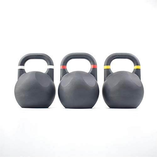 Kettlebells AGYH Schwarz Fitness, Muskeltraining Krafttraining, 7 Arten Von Gewicht 8kg / 10 Kg / 12 Kg / 16 Kg / 18 Kg / 20 Kg / 24 Kg (Size : 20kg/44.1lb)