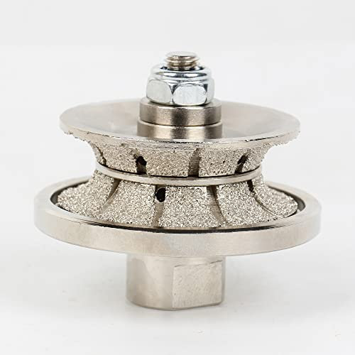 Raizi V Full Bullnose Diamond Hand Profiler/Router Bits for Granite Countertop
