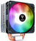 GAMDIAS BOREAS E1-410 CPU Air Cooler - High Cooling Performance - Direct Contact Technology - 4 Copper Heat Pipes - 120mm ARGB PWM Fan - Built-in Light Effect - Intel LGA1700 /AMD AM5 Brackets - Black