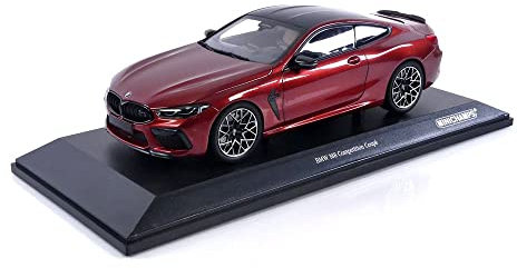 MINICHAMPS- Voiture Miniature de Collection, 110029020, Red Metallic