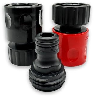 Flush-M Outboard Quick Connect Flush Kit for Yamaha & Honda - Compatible with Yamaha V Max SHO, XTO Offshore & Four Stroke Engines (8HP - 425HP) & Honda Four Stroke Engines (60HP - 350HP) - Black