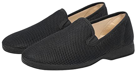 COZSERIES Zapatillas de Casa Hombre Cerradas de Rejilla Transpirable | Calzado Antideslizante y Ligero | Suela de Caucho Resistente | Hecho en España