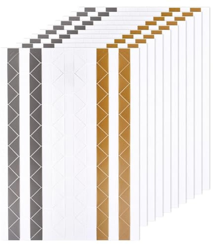 COYUN 1020 Pcs Angoli Adesivi per Foto, Adesivi per Foto Album in PVC per Album Foto DIY, Diari e Scrapbooking, Angoli Adesivi per Foto, Kit Completo per Appassionati di Arte e Fotografia