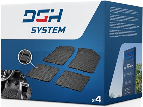 DGH SYSTEM Tappetini Tappeti per auto compatibile con Fiat PANDA 141 I DUE VOLUMI 1980-2003