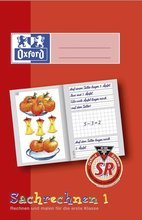 Oxford 100050107 Schreiblernheft LIN 1SR - A5, 16 Blatt, 90g/qm, Sachrechenheft