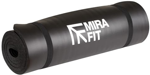 Mirafit 15mm Extra Thick Yoga Exercise Floor Mat - Choice of Colours