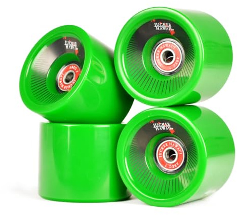 Jucker Hawaii - Ruedas para longboards, apto para Kaku, Mano, Kahuna y Hui, JUCKER HAWAII KAHUNA + Lager Longboard Rollen/Wheels