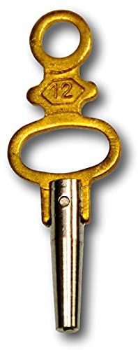 Uhren Pevak® Chiave per orologio da tasca, chiave per orologi da tasca, chiavi dell'orologio, 12