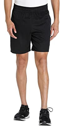 PUMA Homme Performance Woven 17,8 Cm Taille M Short tiss , Puma - Noir, S EU
