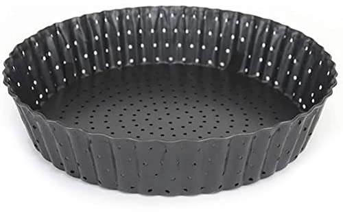 Space Home - 24 cm Stampo Crostata - Teglia per Quiche e Crostata Alto Fondo Amovibile - Stampo Crostata Furba con Fondo Removibile - 24 cm