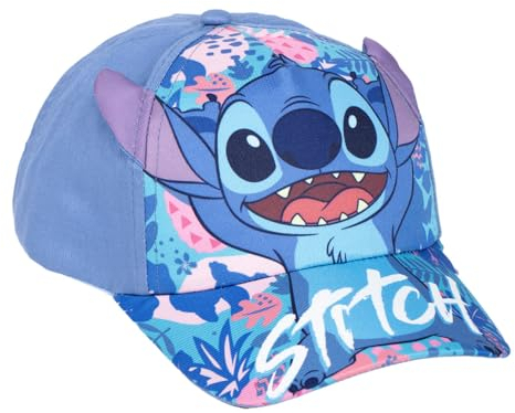 CERDÁ LIFE'S LITTLE MOMENTS Unisex Kids Stitch Kindermütze Cap, Blue, Einheitsgröße
