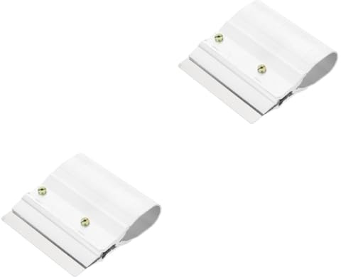 Operitacx 2 Piezas Raspador De Acero Inoxidable Escobilla De Goma para Serigrafía Accesorio De Serigrafía Raspador Duradero Tablero De Tinta Raspador De Vidrio Aluminio Metal Accesorios