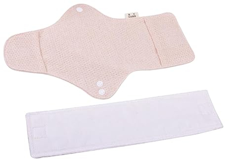 JECOMPRIS 2stücke Wiederverwendbare Baumwoll-slipeinlagen Für Menstruation Waschbare Saugfähige Hygieneprodukte Für Damen Und Bequem Für Reisen