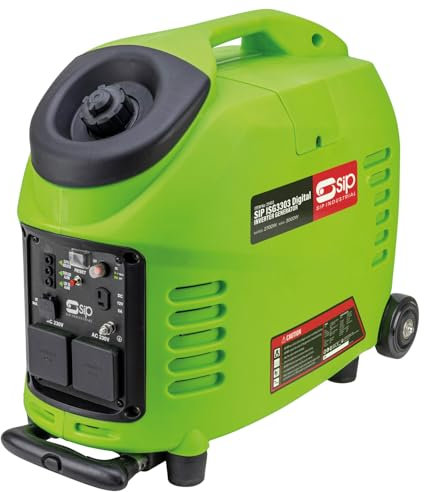 SIP ISG3303 Digital Power Inverter Petrol Generator 3000W 149cc 4-stroke Engine 6L Fuel Tank