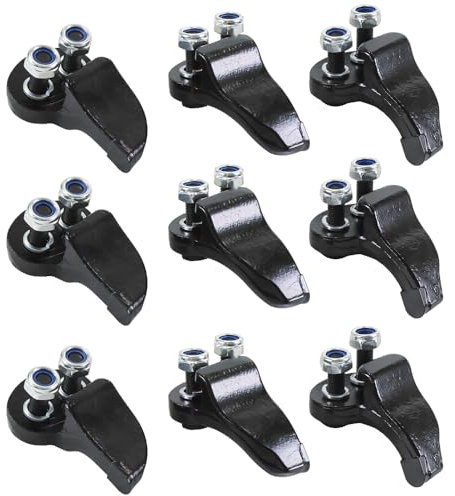 9 Pack High Speed Cutting Teeth Carbide Compatible with Stump Grinder Model OPG777 PK0803