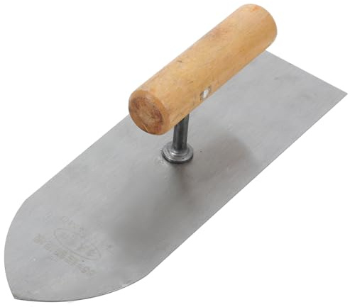 HOUDERCO Finishing Trowel Concrete Trowels Strong Durability Easy Masonry Repair for Wall Building Joint Filling Handle for Drywall Work