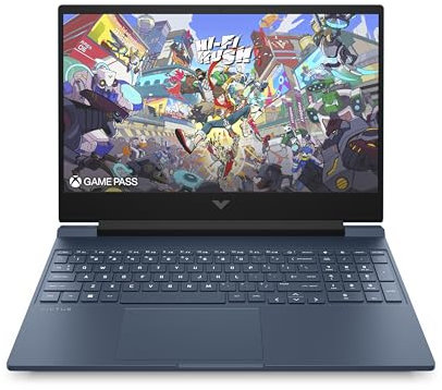 HP Victus 15-fa2056ns - Ordenador portátil Gaming 15 FHD (Intel Core 7-240H, 24GB RAM, 1TB SSD, NVIDIA RTX 5060, FreeDos) - Azul - Teclado QWERTY Español