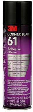 3M Drywall Corner Bead Adhesive, 16.6-Ounce