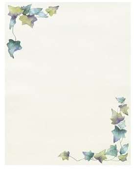 Great Papers! Painted Border Letterhead, 80 Count, 8.5x11 (2013188)