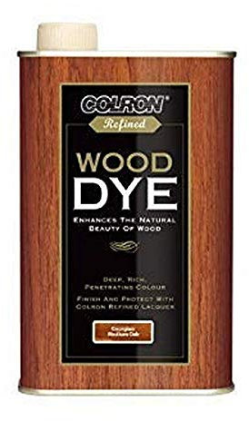 Ronseal CRWDMO500 500 ml Colron Refined Wood Dye - Medium Oak