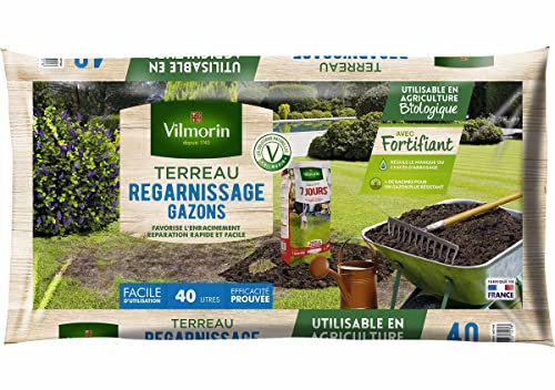 Vilmorin - Terreau regarnissage gazon 40L