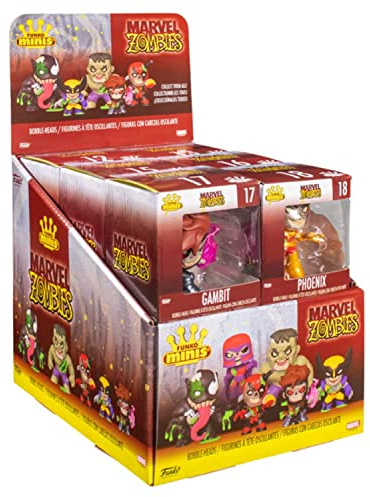 Funko Mini Vinyl Figures: Marvel Zombies - Phoenix - 1 Of 12 - (Various) - Collectable Vinyl Figure - Gift Idea - Official Merchandise - Toys for Kids & Adults - Comic Books Fans