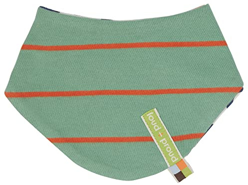 loud + proud unisex - barn Vändbar halsduk, Gots-certifierad Halsduk