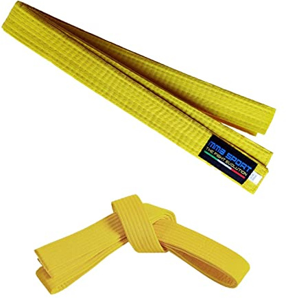 MMASPORT The Fight Evolution Karate Belt Judo Aikido Taekwondo Kampsport Bomull