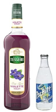 Lot Sirup & limonade :Sirup Teisseire - Veilchen 1L – Pschitt-limonade (24x33cl)