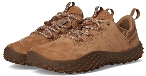 Merrell Womens Wrapt Barefoot Shoe, Tobacco, 10