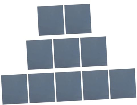 Supvox Ersatz Vogelkäfig Liner Papier 10 Blätter Vogel Schleifpapier Matten Farbe Haustier Vogelkäfig Pad