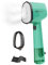 Cecotec Plancha Vertical Suela Cerámica IronHero V-1500 Essential Green, Potencia 1500 W, Vapor continuo 25g/min, Calentamiento rápido, Desinfecta, limpia y cuida tus prendas, Suela revestida cerámica