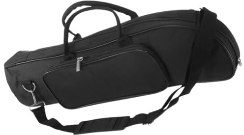 MINAOLULUS Bolsa y Almacenamiento Organizado de Tela Oxford para Instrumento de Viento y Correa de Hombro con Compartimentos Separados para Transporte Fácil