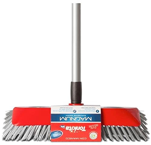 Tonkita, Magnum spazzolone Pavimenti con Manico di Scopa Estensibile, by Arix