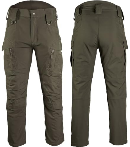 Miltec Softshell byxor Assault Ranger Green 906