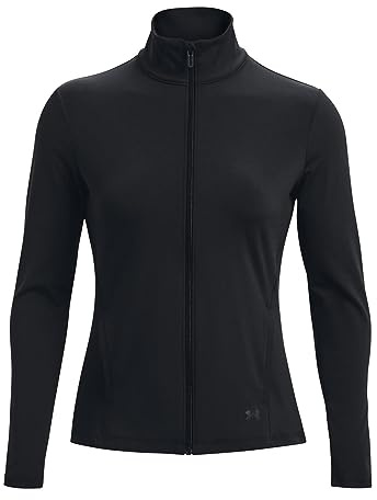 Under Armour Womens Motion Jacket, Black (001)/Jet Gray, Large