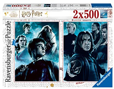Ravensburger Puzzle 17265 - Harry Potter - 2x500 Teile Harry Potter Puzzle für Erwachsene und Kinder ab 12 Jahren