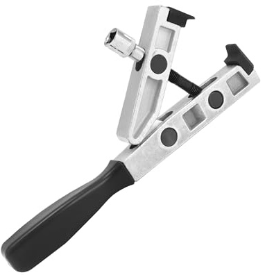 QWORK® Alicate abrazadera coche para quitar las abrazaderas de la manguera del fuelle del eje, Máx. ancho de apertura 50 mm