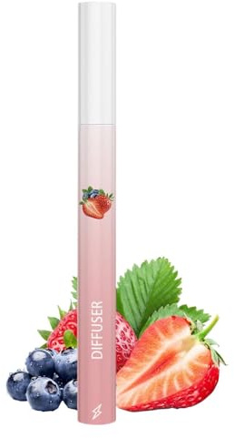 Penna per aromaterapia – Inalatore rinfrescante per profumo di frutta, portatile, con design tascabile leggero, facile da trasportare, funzione di rilascio rapido 'aroma, ideale per viaggi